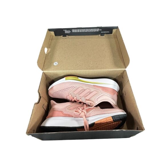 Adidas EQ21 Run Womens Sneakers 8.5 Pink Mesh Running Shoes - Picture 11 of 13